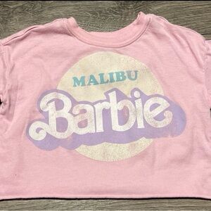 Barbie Pink crop shirt size 12 months